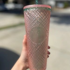 Pink Starbucks Tumbler